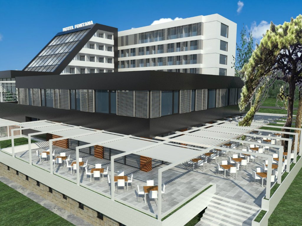 Novi izgled hotela Fontana u Vrnjačkoj Banji