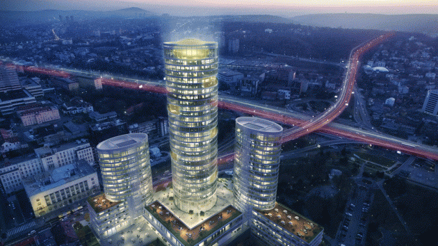 Skyline Belgrade - poslovno-stambeni kompleks u Ulici kneza Miloša