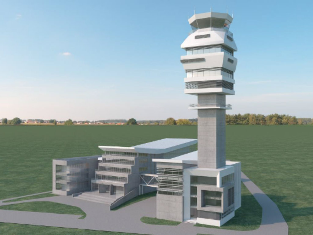 Novi kontrolni toranj na Aerodromu Nikola Tesla